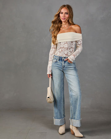Secret Dahlia Floral Off the Shoulder Top