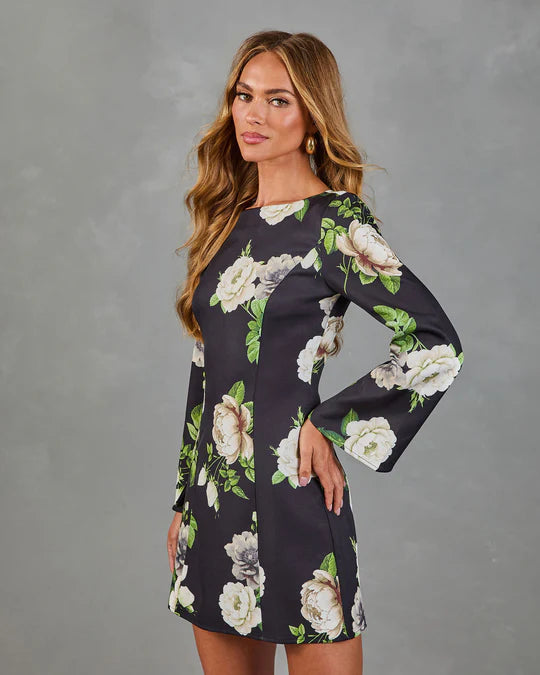 Daybreak Bouquet Floral Mini Dress